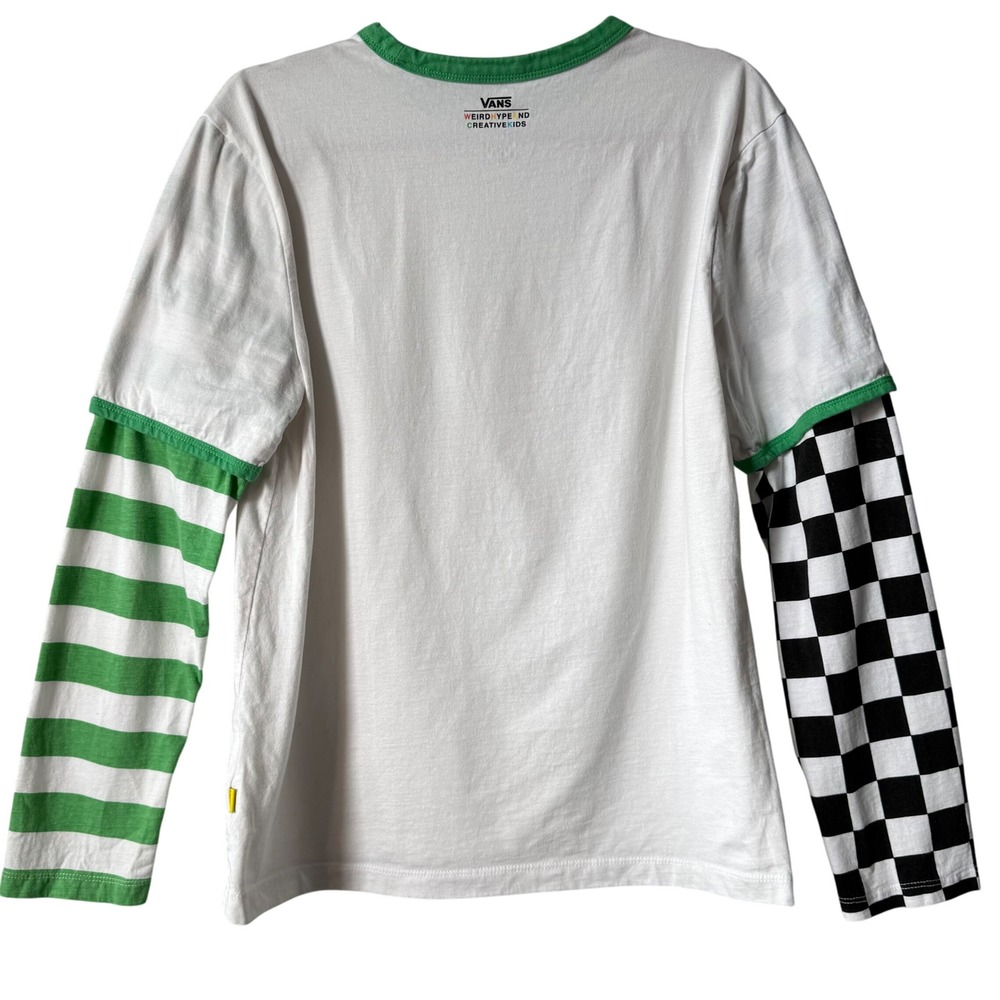 Vans x Tom Whack "It's‎ Okay To Cry" Long Sleeve Tee Medium Skater Streetwear - Picture 5 of 7